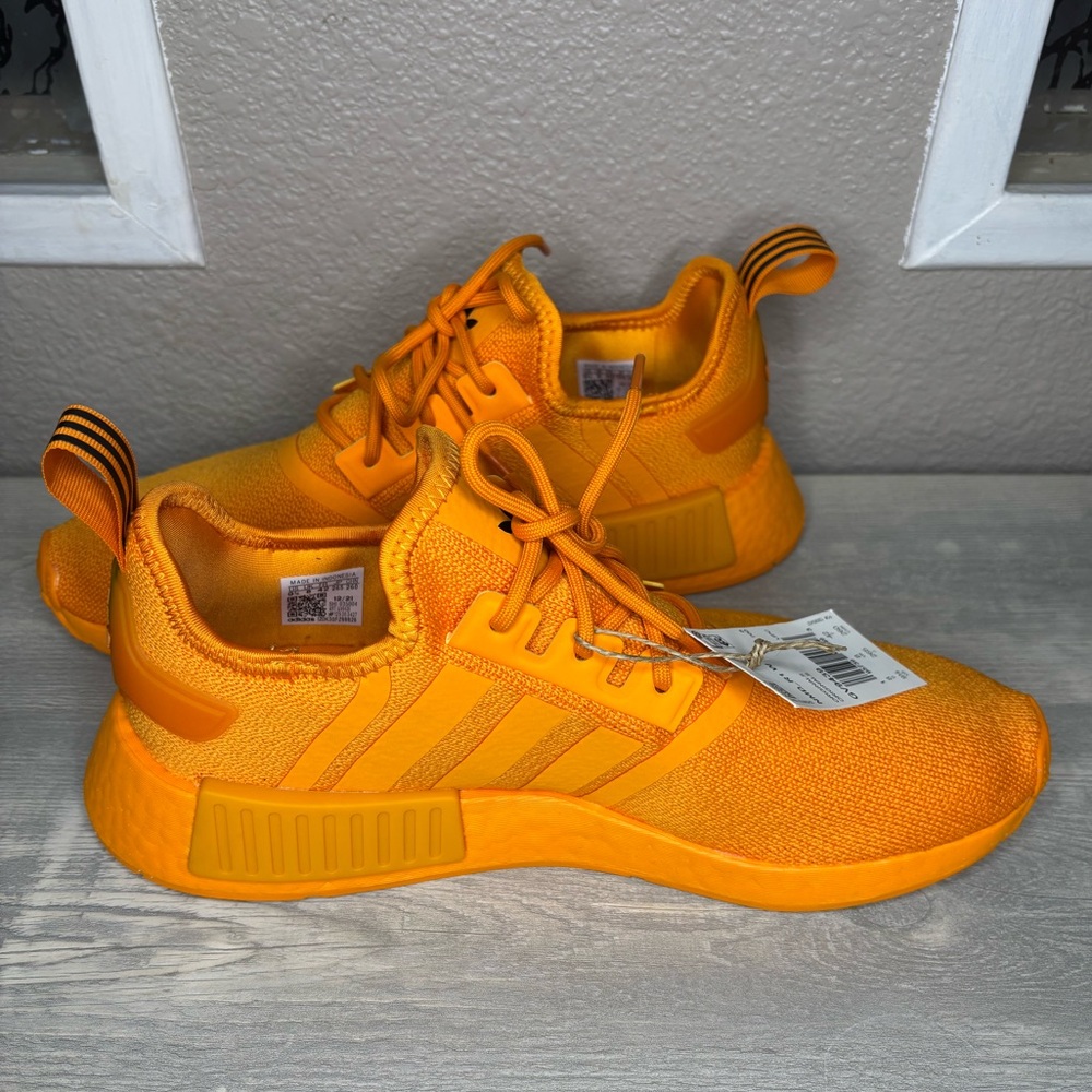 NWB Adidas Originals NMD R1 Womens Running Boost Bright Orange Gv9439 - Picture 5 of 13